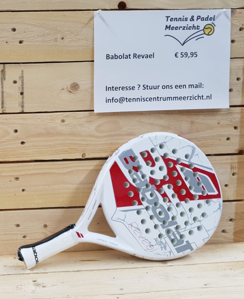 Verkoop padelrackets ballen en grip Tenniscentrum Meerzicht